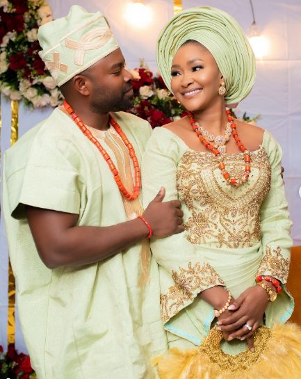 Gabriel Afolayan & wife celebrate first wedding anniversary