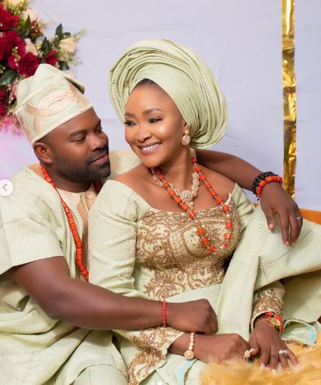 Gabriel Afolayan & wife celebrate first wedding anniversary