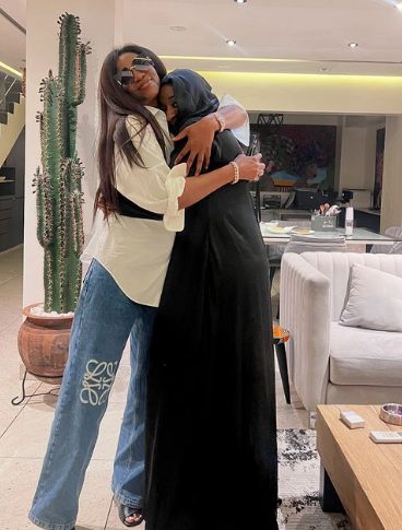 Genevieve Nnaji & Ini Edo hang out together 