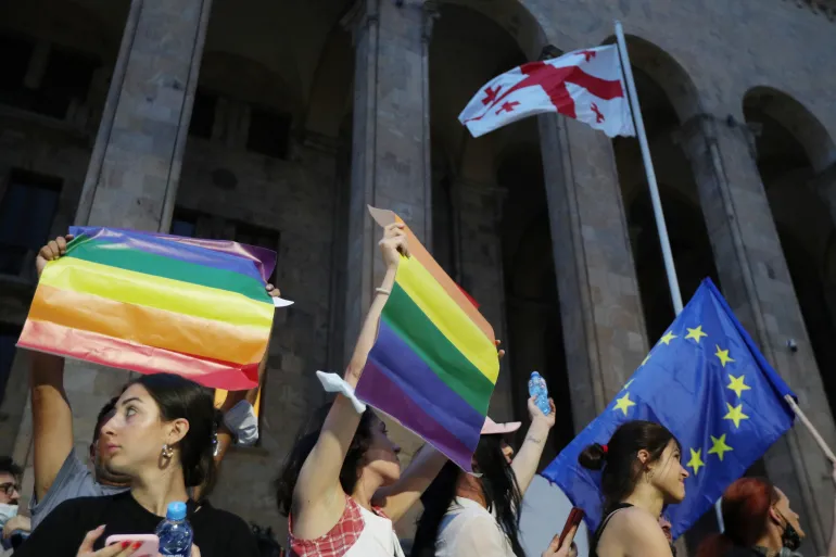 Georgia's parliament approves law curbing LGBTQ rights Georgia's parliament approves law curbing LGBTQ rights