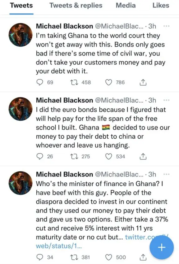 Ghana has set me back financially – Michael Blackson