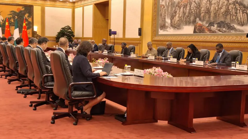 President Tinubu meets with Chinese president, Xi Jinping
