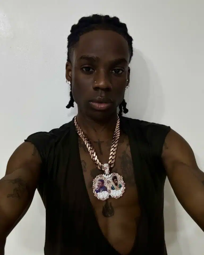 Rema pays TRIBUTE to late father and brother with custom-made neckpiece