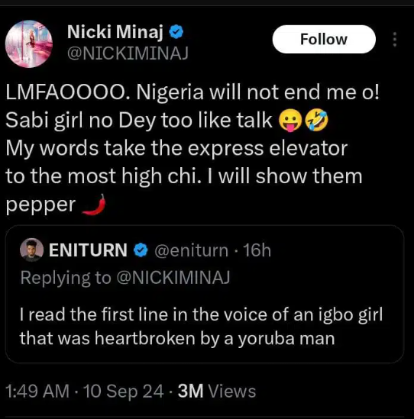 ‘Nigeria will not end me’ - Nicky