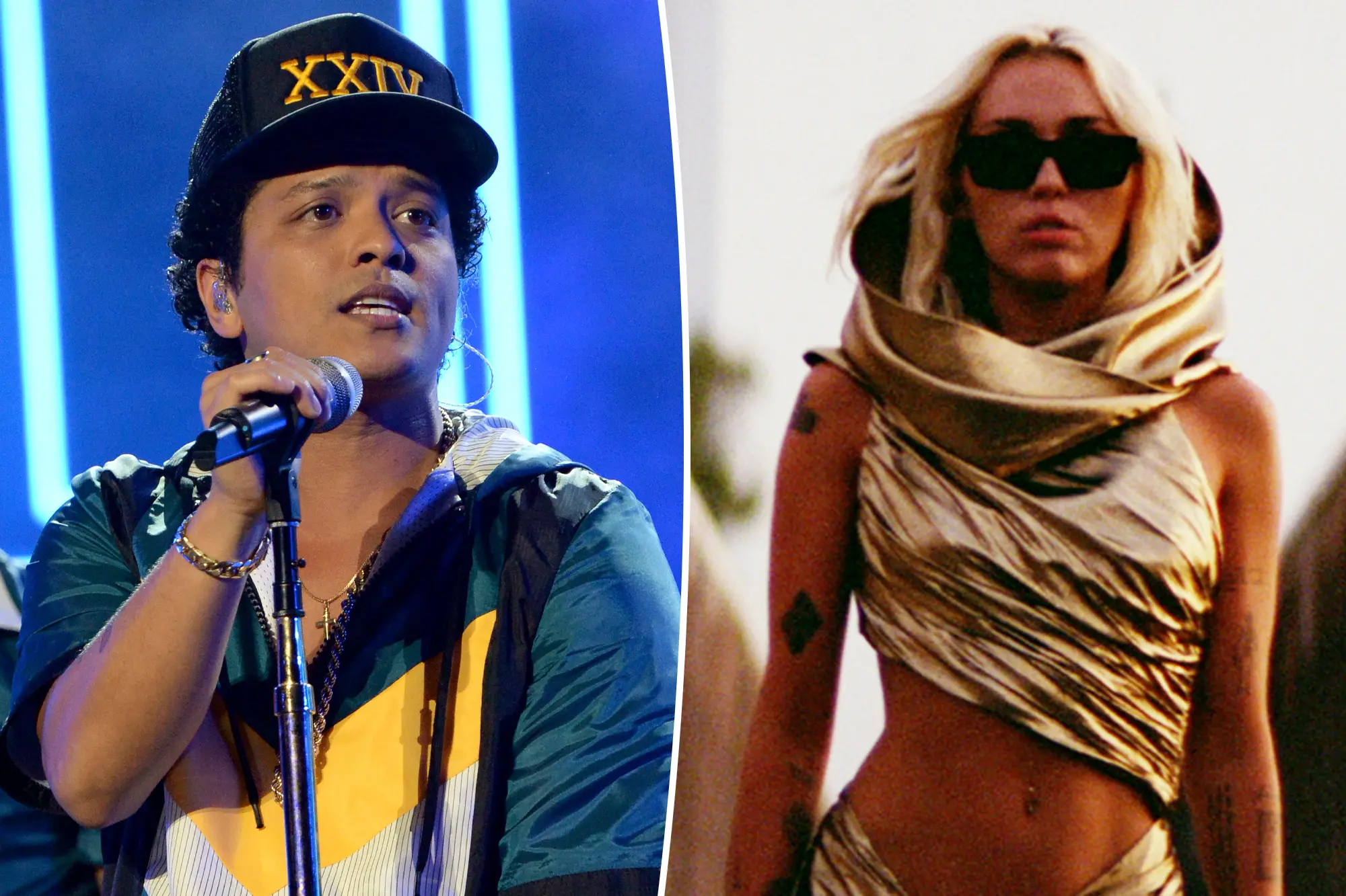 Miley Cyrus SUED for allegedly copying Bruno Mars Miley Cyrus SUED for allegedly copying Bruno Mars