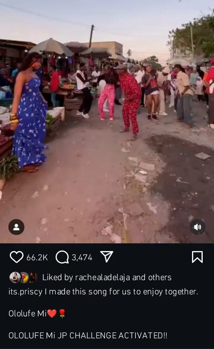 Juma Jux composes love song for Priscillia Ojo