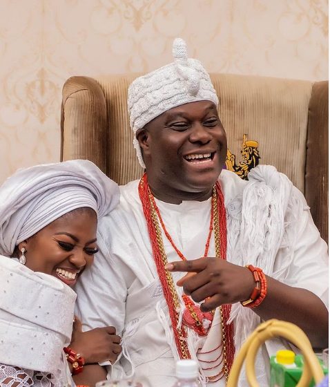 Ooni’s fourth wife explains why she called her new born son ‘Crown Prince’