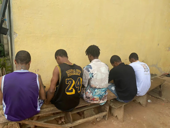 Police arrest FIVE cultists Police arrest FIVE cultists