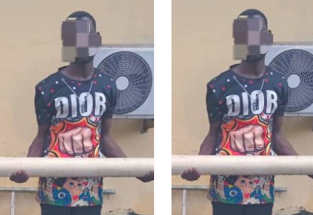 Police arrest Third Mainland Bridge vandal Police arrest Third Mainland Bridge vandal