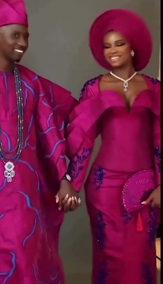 Priscilla Ojo sparks MARRIAGE rumours in Yoruba attire with boyfriend 2 Priscilla Ojo sparks MARRIAGE rumours as she shares video of her and her boyfriend in Yoruba attire