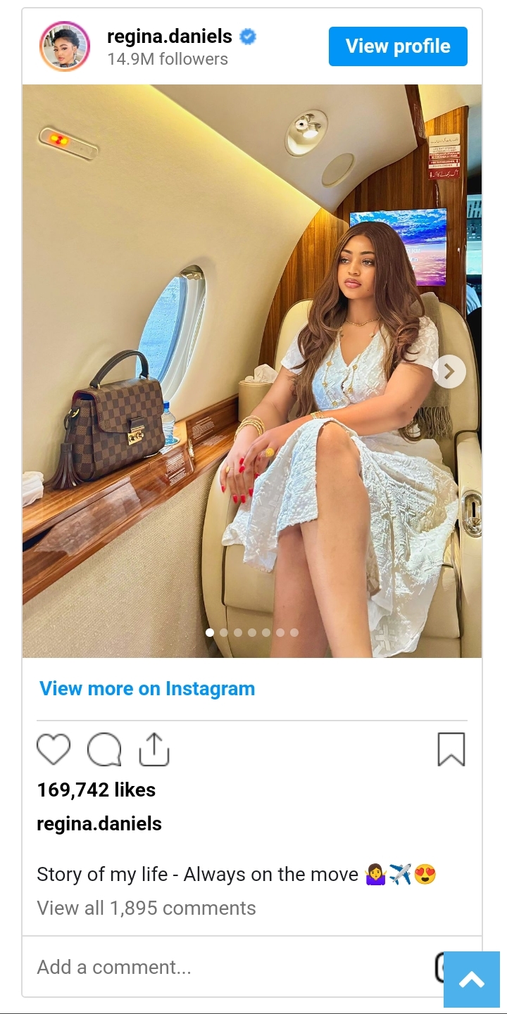 Regina Daniels opens up about the 'story of her life'