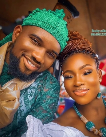 MC Mbakara celebrates 9th wedding anniversary with wife