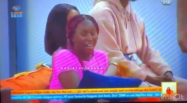 BBNaija S9: Moment Chinwe and Nelly got into a heated argument 