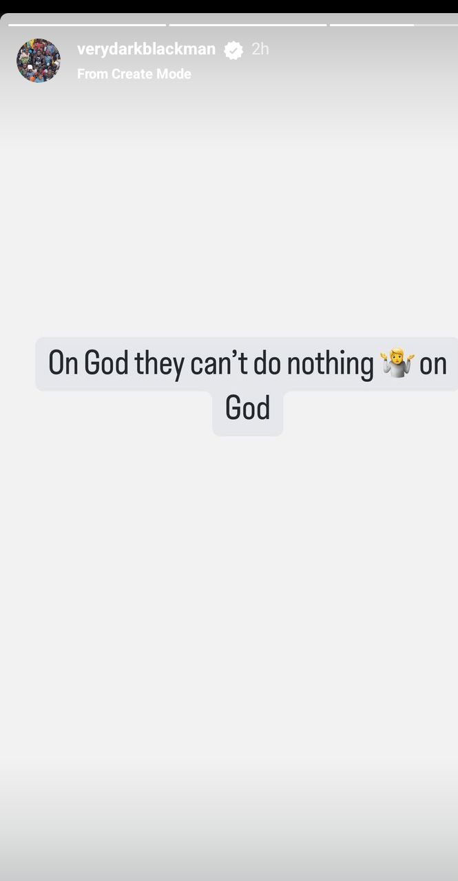 You can't do nothing — VeryDarkMan replies Bobrisky