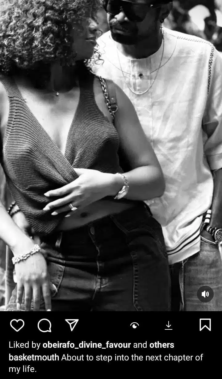 Basketmouth unveils woman, 2 years after divorce 