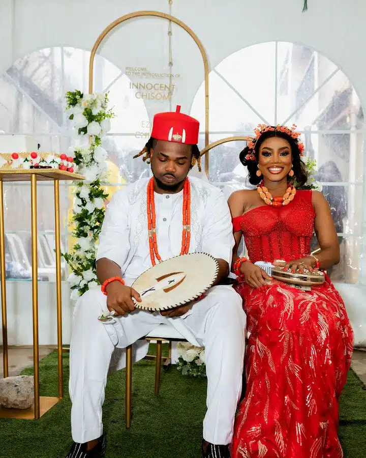 Rexxie and partner WED traditionally 