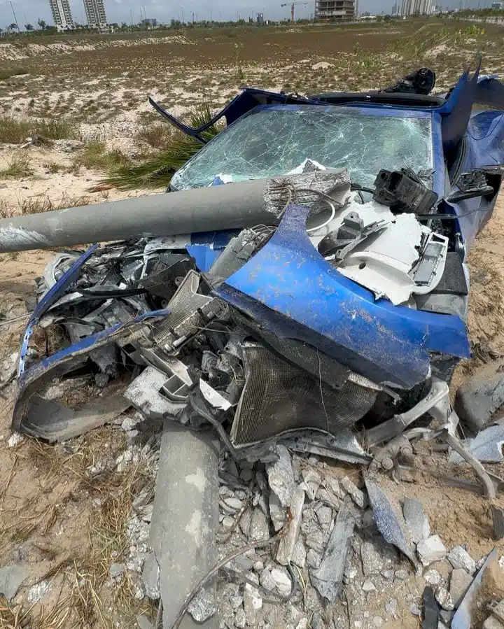 Man faces N400M debt after crashing car in drag race 