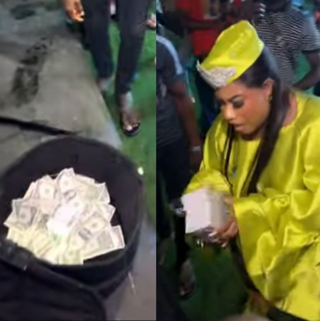 Nkechi Blessing exclaims after SPRAYING money at an event Nkechi Blessing exclaims after SPRAYING money at an event