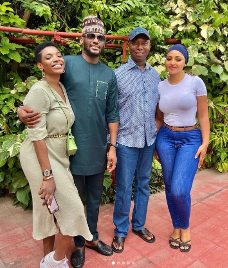 Tuface, Annie Idibia , Regina Daniels & Ned Nwoko in ONE photos