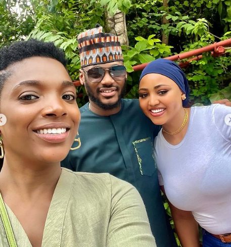Tuface, Annie Idibia , Regina Daniels & Ned Nwoko in ONE photos