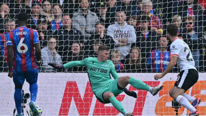 Crystal Palace 0 v 1 Liverpool Reds maintain top spot with Jota's strike Crystal Palace 0 v 1 Liverpool Reds maintain top spot with Jota's strike