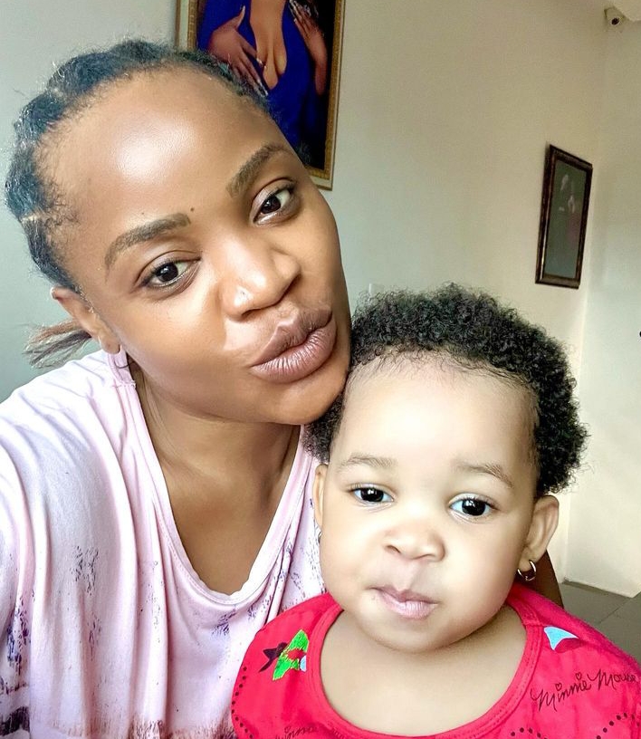 Uche Ogbodo discloses how her son's huge belly navel disappeared Uche Ogbodo discloses how her son's huge belly navel disappeared