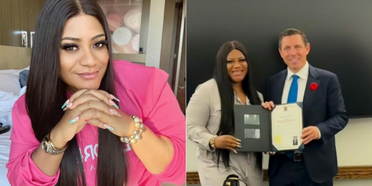Nkechi Blessing receives special recognition in Canada
