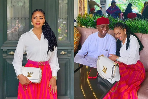 Regina Daniels shares sweet conversation with Husband Ned Nwoko Regina Daniels shares sweet conversation with Husband Ned Nwoko