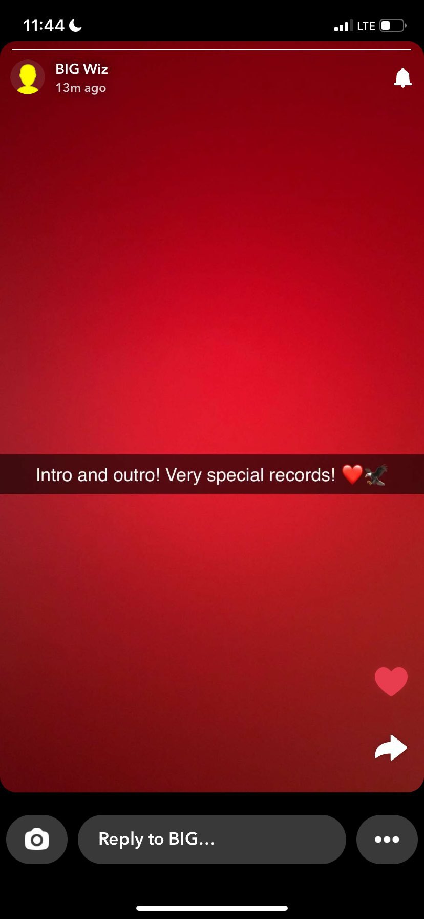 Wizkid teases upcoming music on Snapchat