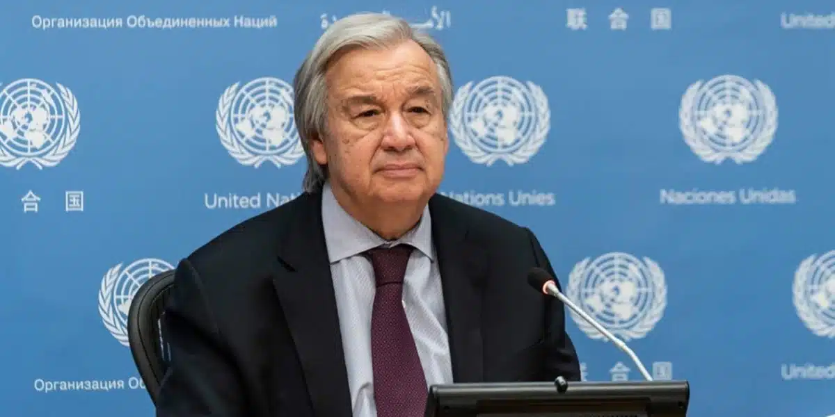 Israel's foreign minister BANS UN Chief from entering country Israel's foreign minister BANS UN Chief from entering country