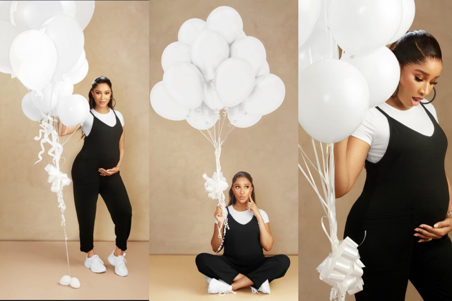 Adesua Etomi shares more maternity photos Adesua Etomi shares more maternity photos