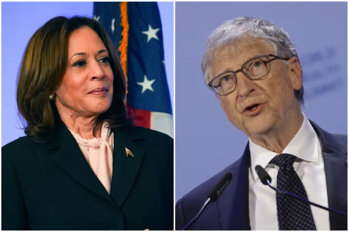 Bill Gates quietly donated $50 million to back Kamala Harris Bill Gates quietly donated $50 million to back Kamala Harris