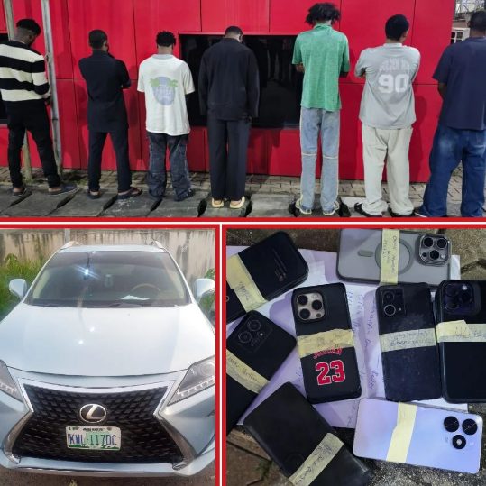 EFCC arrests SEVEN suspected internet fraudsters