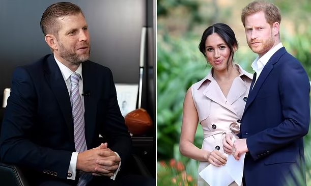Eric Trump says 'no one in America cares' about Prince Harry or his 'unpopular' wife Meghan Eric Trump says 'no one in America cares' about Prince Harry or his 'unpopular' wife Meghan