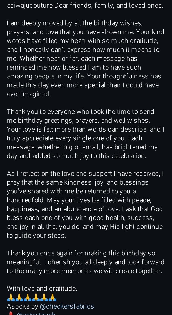 Funsho Adeoti breaks silence following Ex husband, Kazim Adeoti backlash 