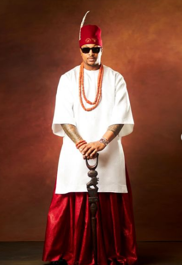 IK Ogbonna rocks traditional outfit