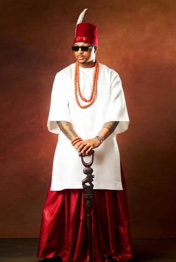 IK Ogbonna rocks traditional outfit