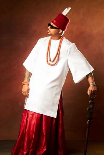 IK Ogbonna rocks traditional outfit