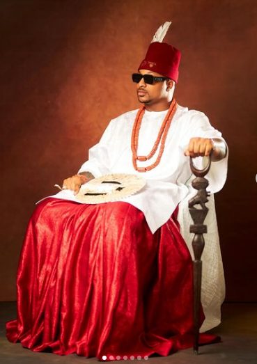 IK Ogbonna rocks traditional outfit