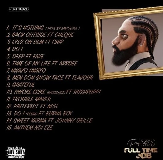 Phyno releases surprise collaboration with Hushpuppi on new album