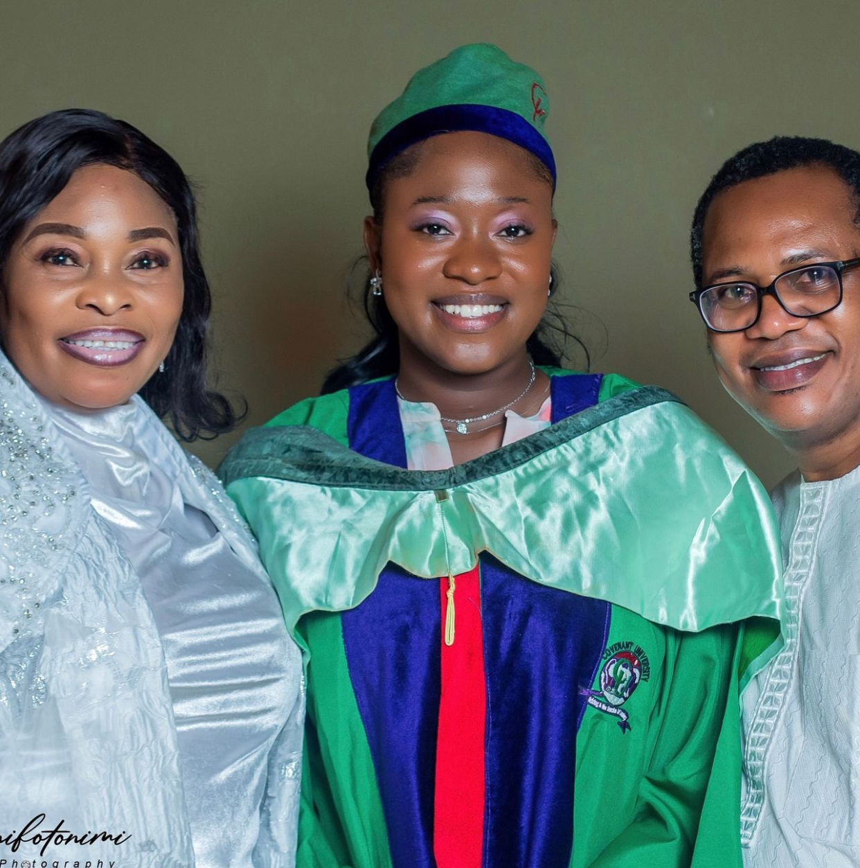 Tope Alabi CELEBRATES daughter's Covenant University graduation 