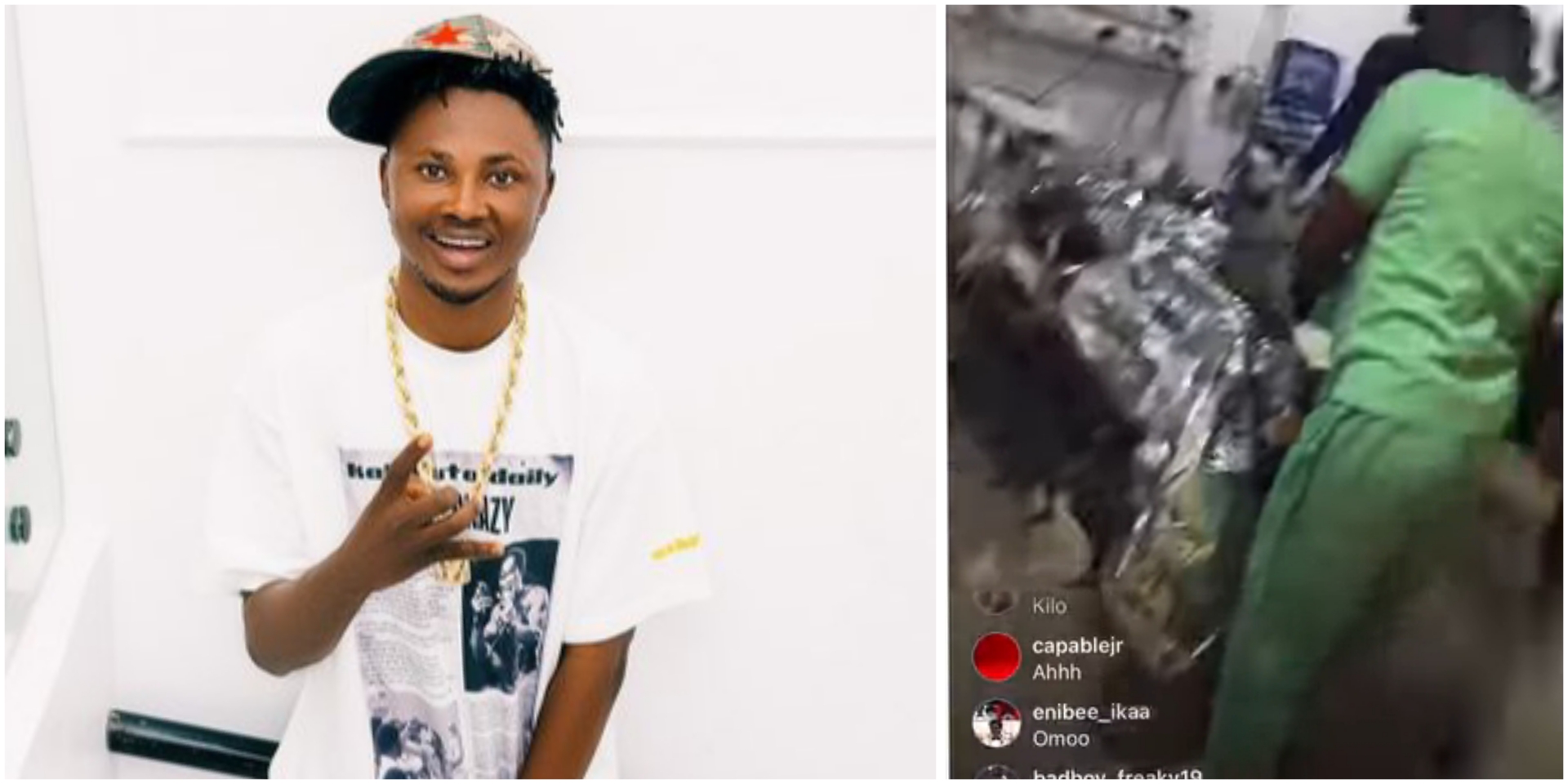 TikToker, Oba Salo reportedly shot in Lekki
