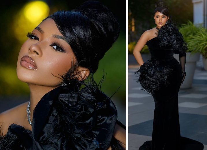 Liquorose DAZZLES in BLACK