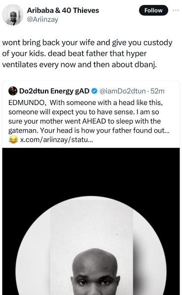 OAP Dotun fires back at troll after being criticized over his failed marriage