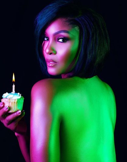 Osas Ighodaro goes TOPLESS on her birthdy