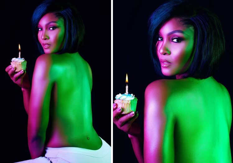 Osas Ighodaro goes TOPLESS on her birthday Osas Ighodaro goes TOPLESS on her birthday