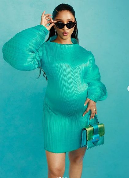 Pregnant Adesua Etomi STUNS in new photos 
