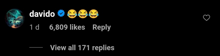 Davido REACTS as Skit maker Gilmore frames outfit he wore when he hugged Davido at Lagos event