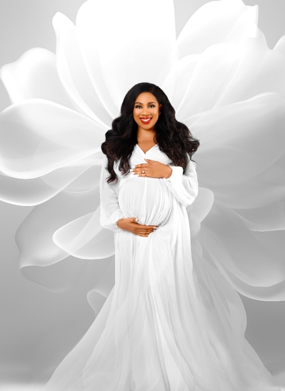 Actress Amarachi Igidimbah welcomes SECOND child on the same day as her firstborn's birthday