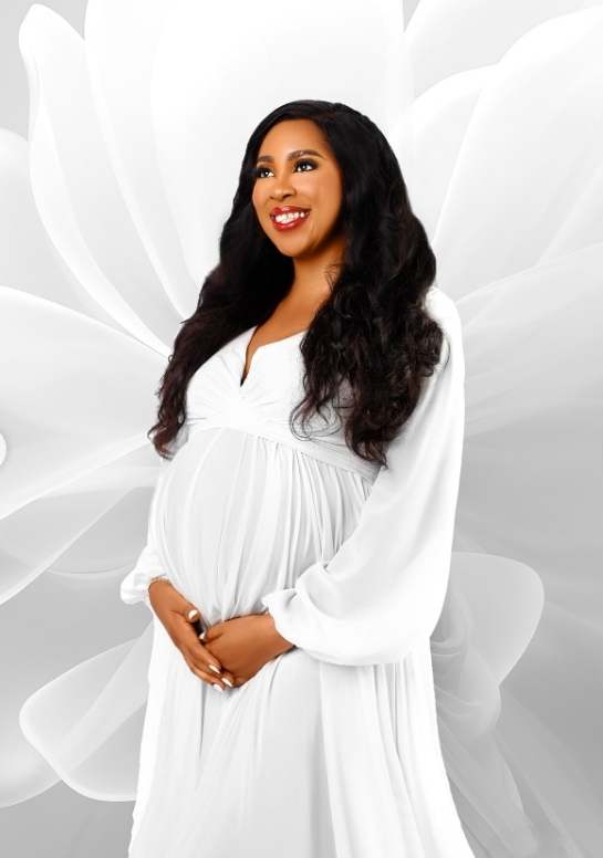 Actress Amarachi Igidimbah welcomes SECOND child on the same day as her firstborn's birthday